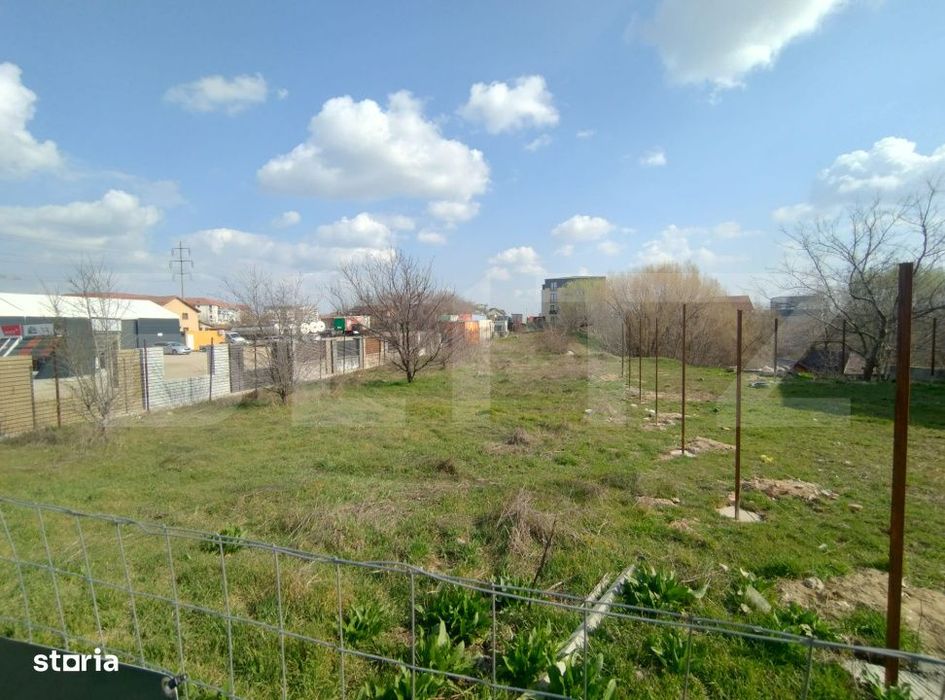 Teren intravilan, 1275 mp, 12,5 m deschidere, strada Potelu