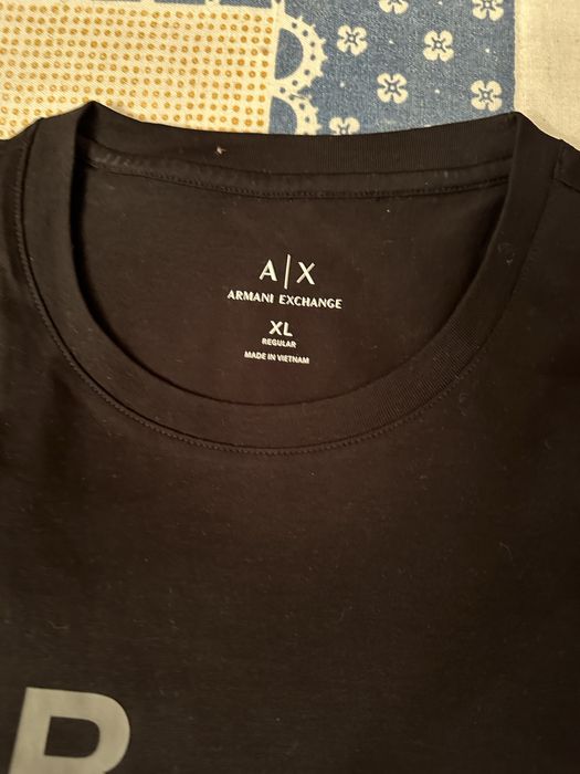 Tricou subtire din colecția Armani Exchange original
