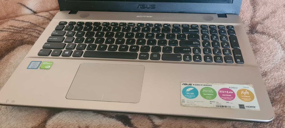 Dezmembrez laptop Asus A541U,placa de baza defecta