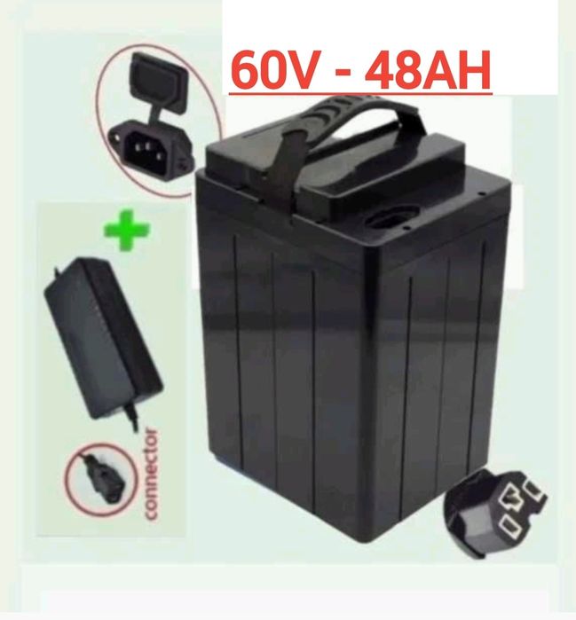 Baterie Triciclu,Scuter.60v/50AH+Încărcător