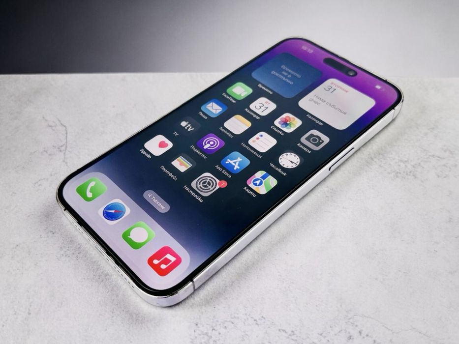 Apple iPhone 14 Pro 128GB Deep Purple 100% Батерия! Гаранция!
