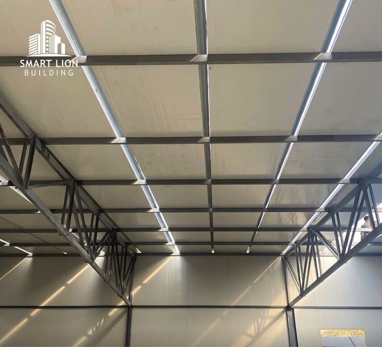 Монтаж под ключ. Монтаж сендвича панеля. Montaj sendvich panel.