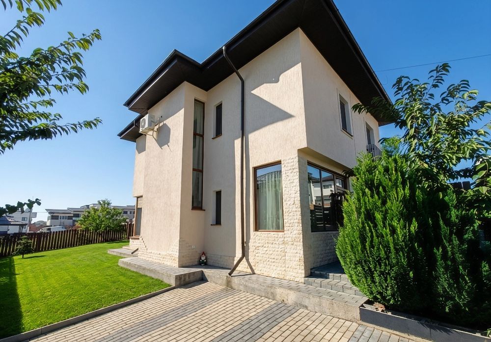 VILĂ MODERNĂ P+1 | Utilata și mobilată | 4 camere | 2 băi
