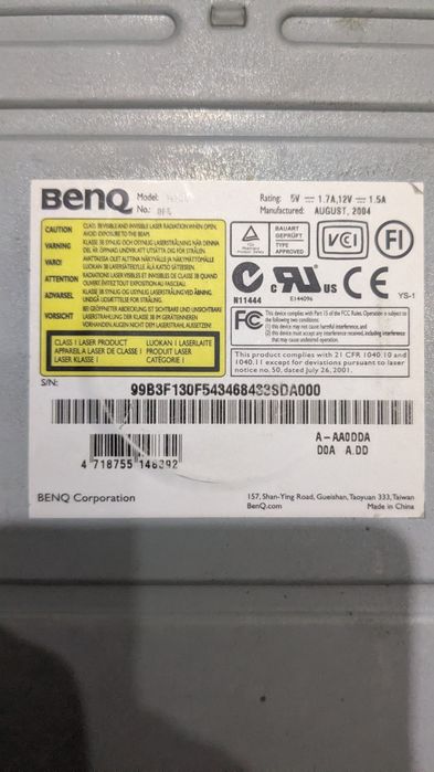 DVD rom привод BENQ