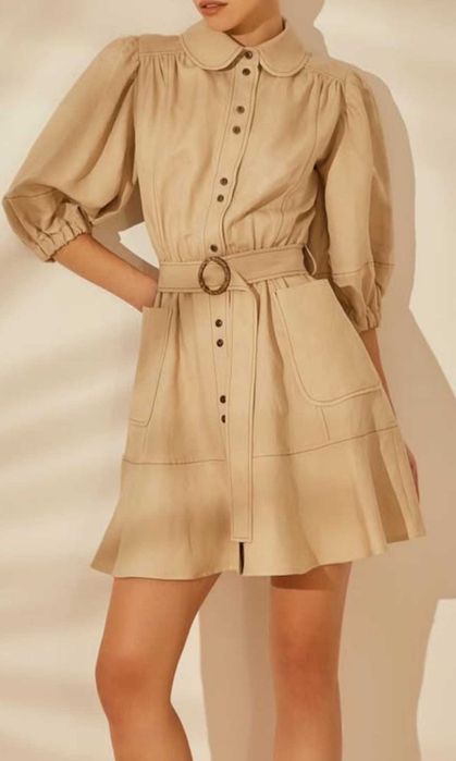 Rochie de vara din in