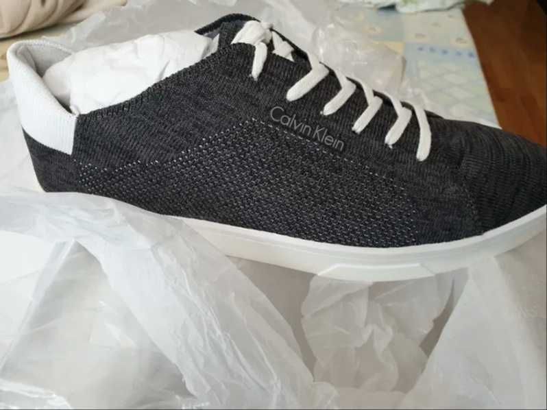 %ПРОМО% CALVIN KLEIN № 37 до 40 – Дамски кецове с мрежест ефект нови