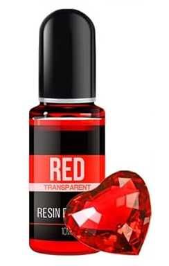 Прозрачни капки за оцветяване за смола, восък, сапун