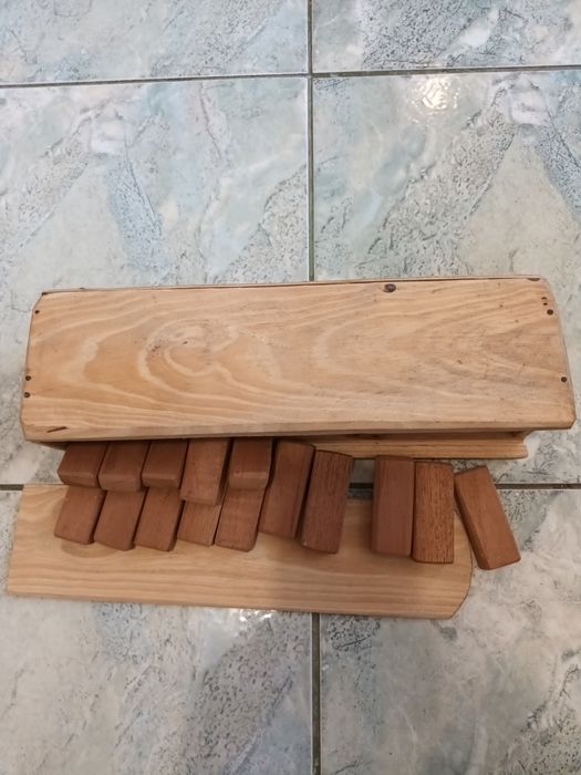 Домино дървено ръчна изработка