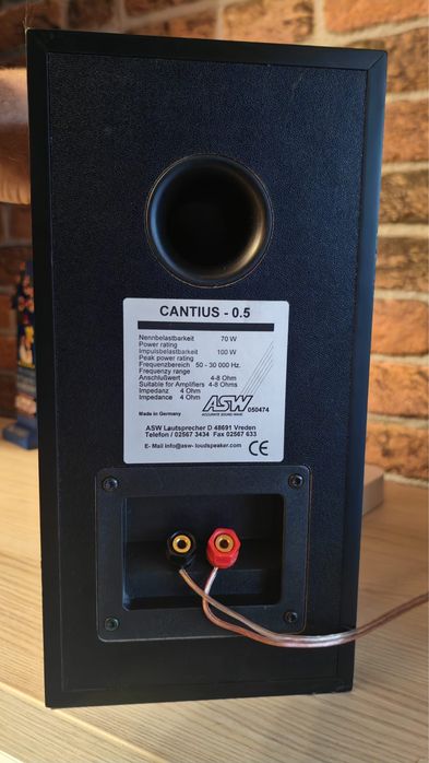 Boxe Hi-Fi de raft ASW Cantius 0.5 – Made in Germany