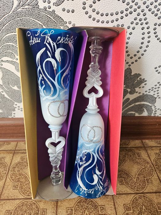 Свадебные фужеры (бокалы)