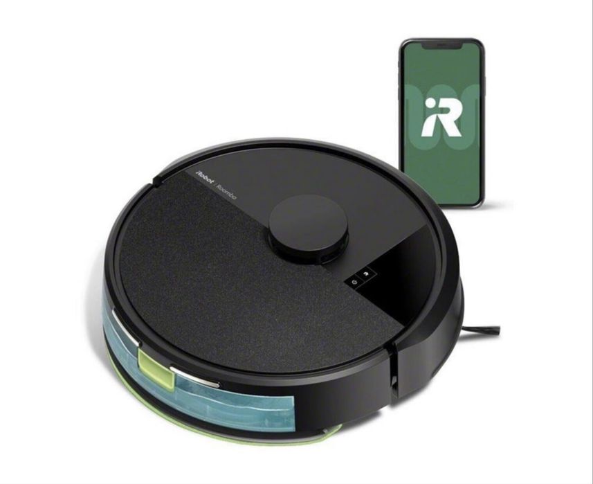 Прахосмукачка робот iRobot - Roomba 105 Combo, черна