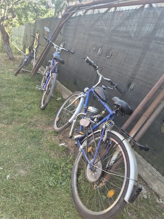 Bicicleta cu motor 80 cc