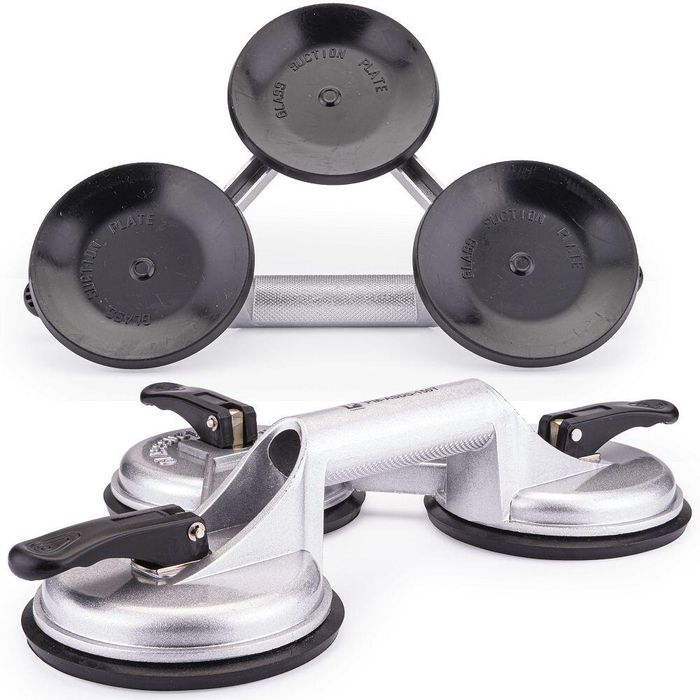 Ventuza pentru extragere, fixare geam, sticla, tabla, 3 ventuze,