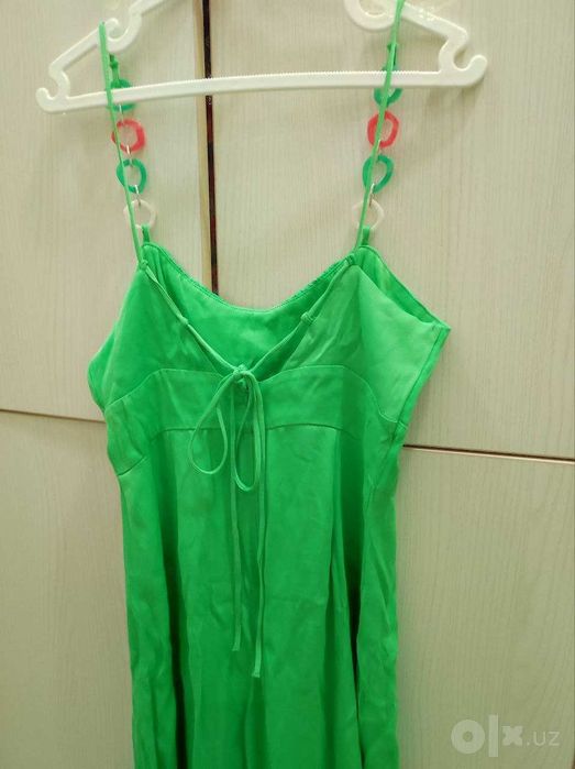 платье сарафан сатиновый  ZARA