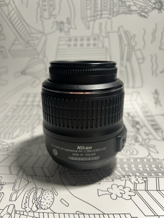 Obiectiv Nikon AF-S DX NIKKOR 18-55mm