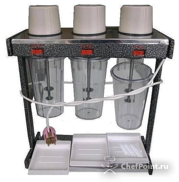 Коктейльница миксер аппарат Воронеж 4 для молочных коктейлей Россия ап