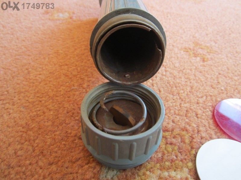 прожектор с антикварна стойност Fulton Mx993/u Military flashlight +ин