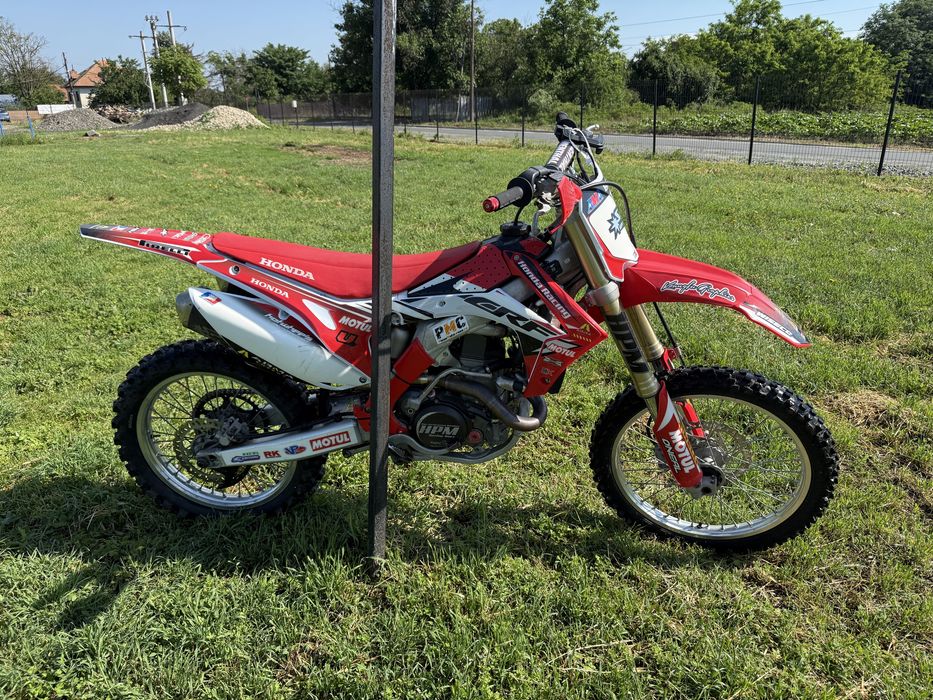 Honda CRF450R 2016 – Injecție | 3 Hărți de Putere | Stare Impecabilă
