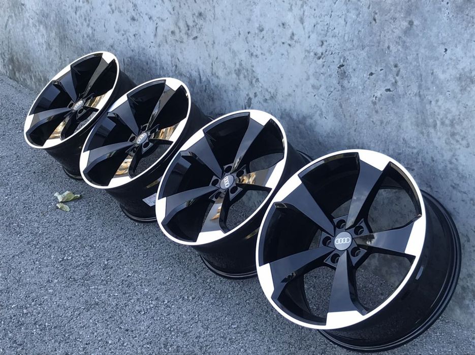 20-Audi New rotor piano black 9j et34 A4 A5 A6 A7 A8 Q3 Q5 Q7