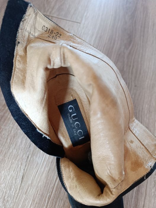 Замшевые ботинки на каблуках 38 разм