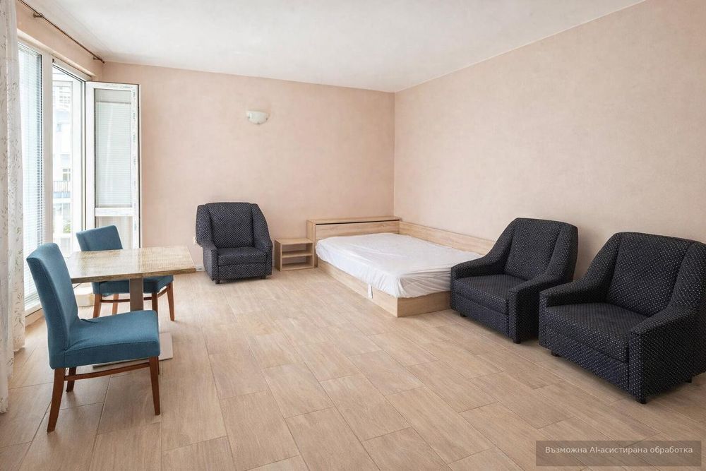 Едностаен апартамент под наем в Център