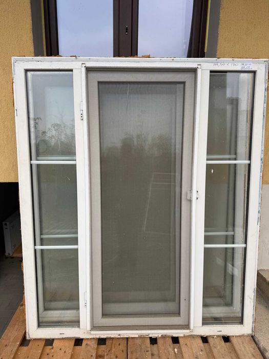 Ferestre si usi termopan PVC second hand – diverse dimensiuni