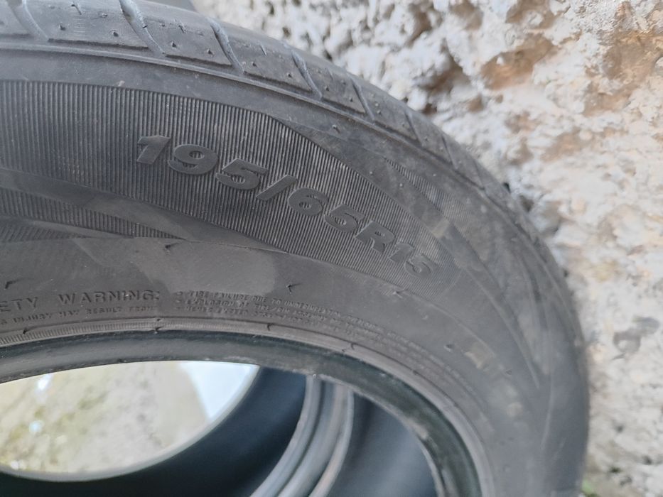 Летни гуми Nexen 195/65/15 XL  и зимни гуми Kleber с железни джанти за Мазда 3