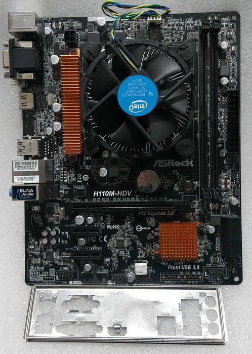 Oferta!! KIT i5 7400 3.0GHz + Asrock H110M HDV + Cooler Intel