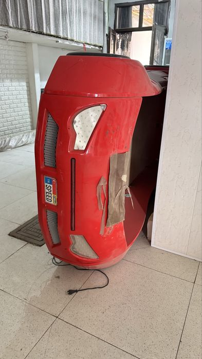 Детская автомобильная краватка без матраса