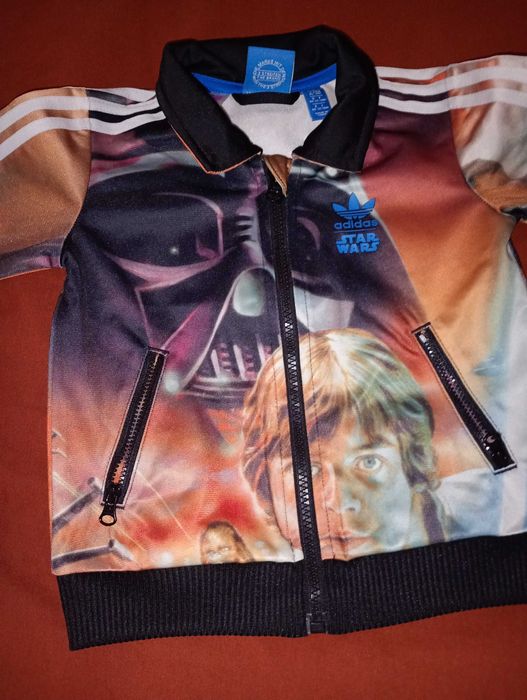 Детски анцунг Adidas Star Wars - като нов! Размер 86