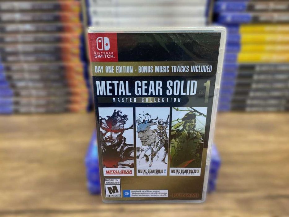 Новый Metal Gear Solid: Master Collection Vol. 1 Nintendo Switch