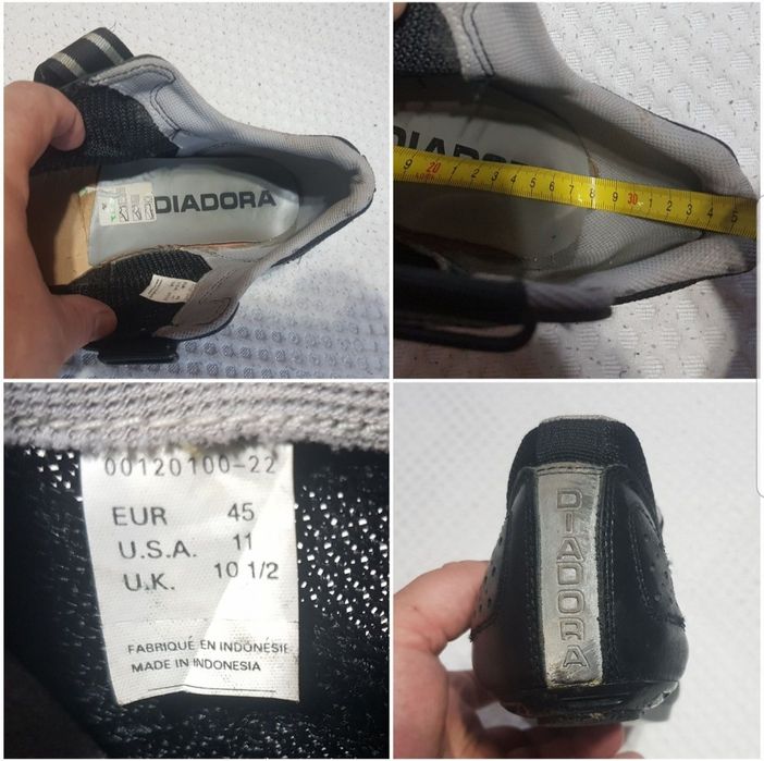 Pantofi ciclism DIADORA, ptr bărbați nr. 45 EU (28 cm), încălțăminte b