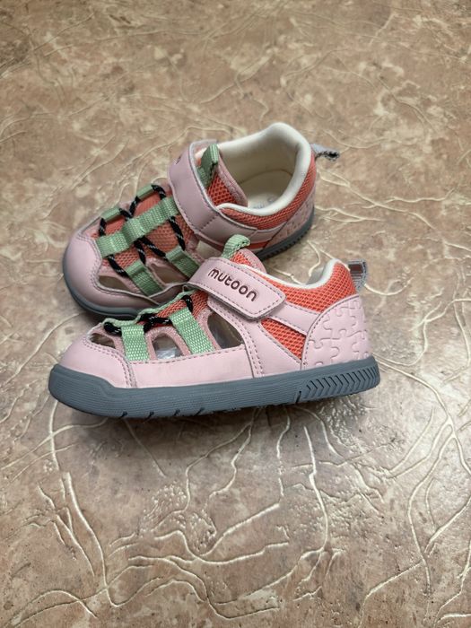 Сандали для девочки, 24 размер, стопа 14.5-15 см