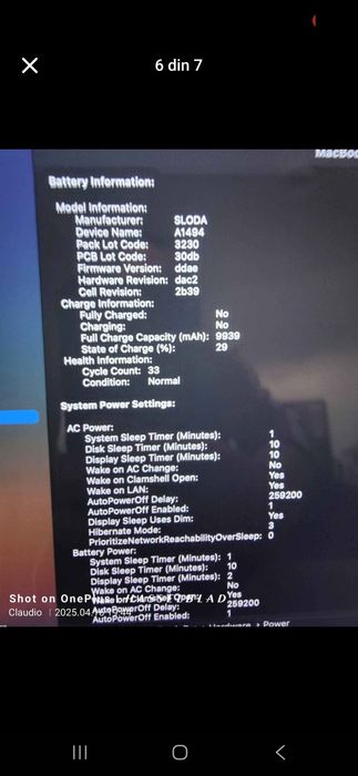 Macbook pro "DEFECT" de 15", 16 gb RAM, procesor i7, baterie app nouă!