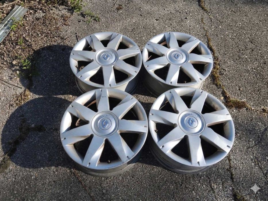 Оригинални алуминиеви джанти Renault 17" – Модел STEPPE (5x108)