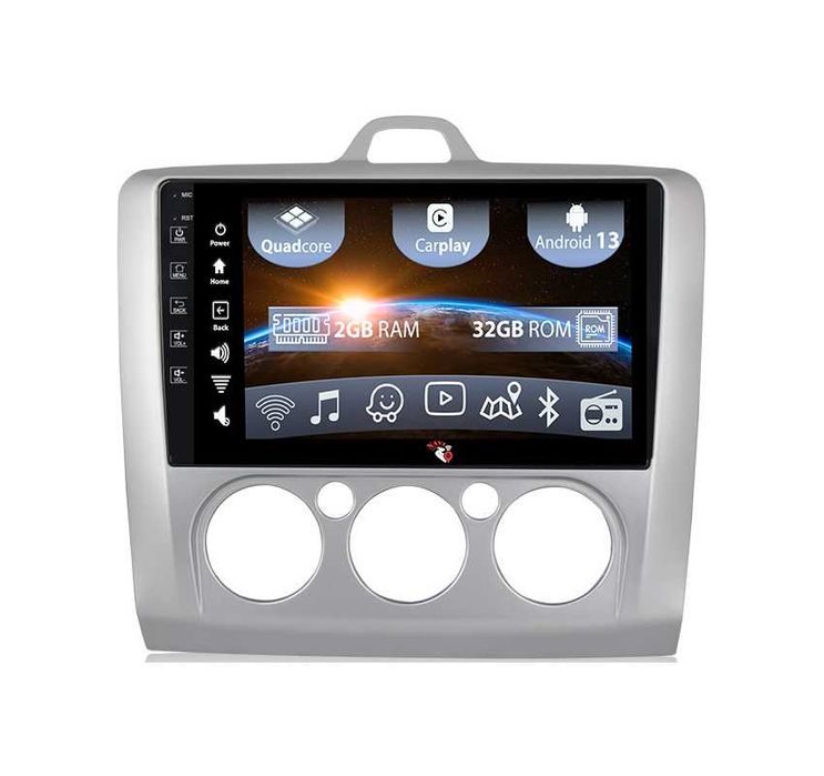 Navigatie Ford Focus 2 AC, Android 14 , 4GB RAM/64GB ROM