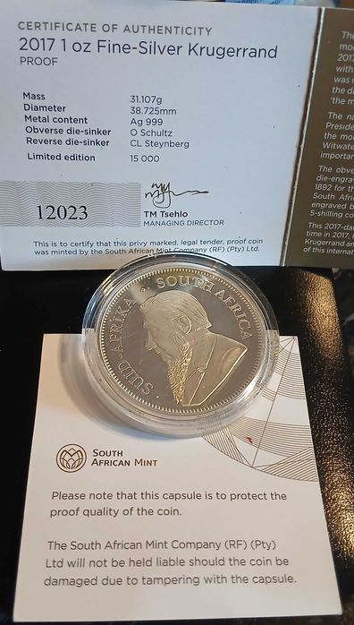 Moneda de investitie si colectie din Argint pur 999