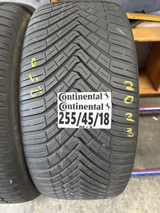 255/45/18 Continental M+S