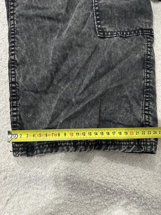 Pantalonii cargo Bershka acid wash - mult baggy