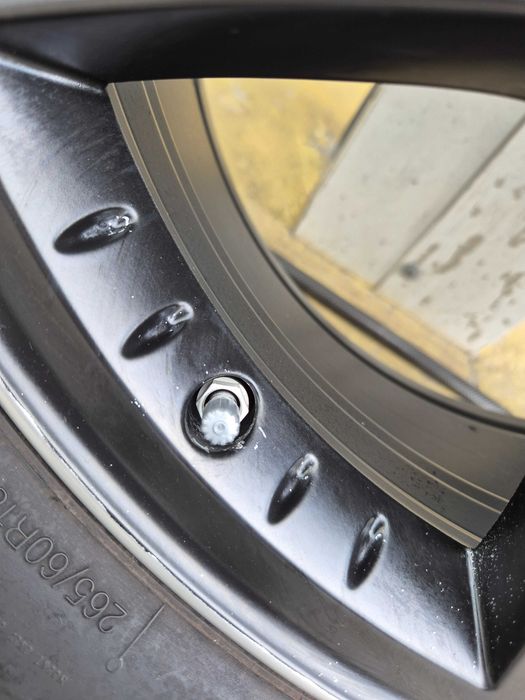 4 ROTI Jante + Anvelope M+S - 265/60/18 - 5x130 - OEM Mercedes G-Class W463 - Continental 2024 + Senzori Presiune OEM