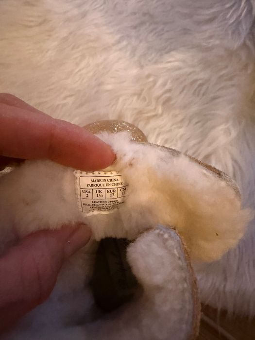 Боти златисти Polo Ralph Lauren