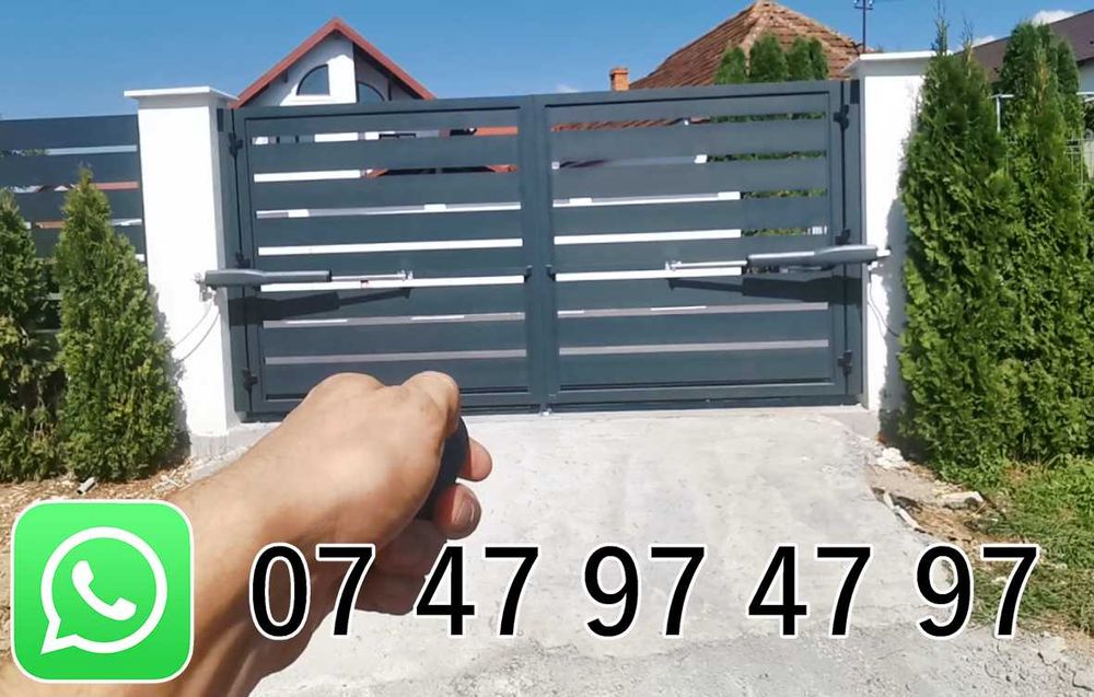 Automatizare poarta batanta culisanta sina Came montaj Bistrita