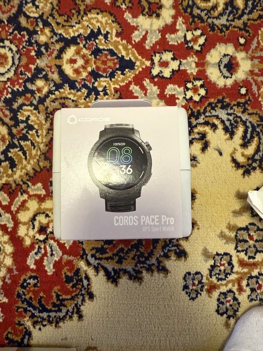 Coros pace pro grey blue Black