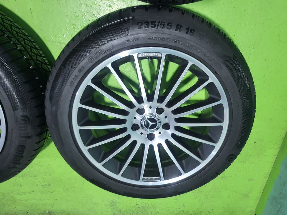 19 5x112 Mercedes  GLC лети джанти 5х112 Мерцедес 235/55/19 Continenta