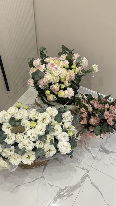 Свежие , красивые цветы Астана