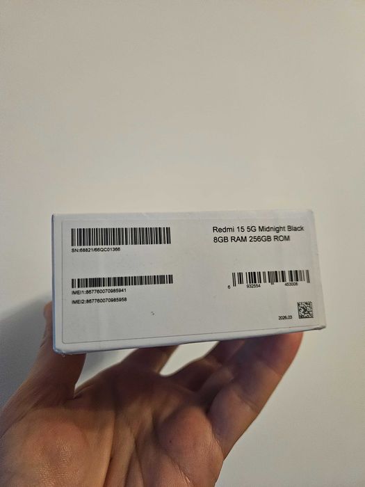 Xiaomi redmi 15 256 gb 5G sigilat la cutie.