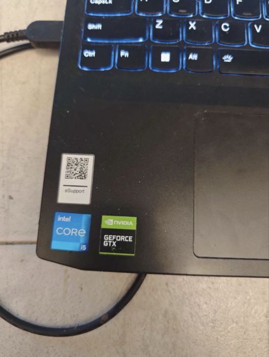Laptop Lenovo IdeaPad 3 Gaming – i5 / 16GB RAM / GTX 1650 / SSD 256 GB