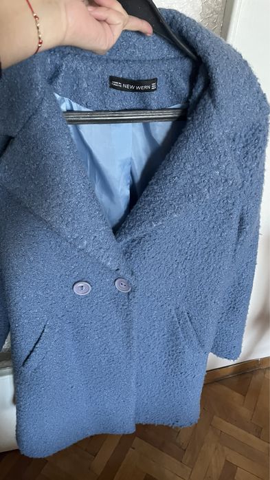 Дамско пълто от букле ново