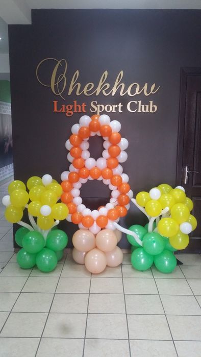 Оформление шарами