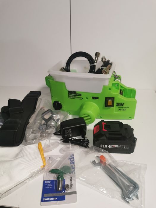 Pistol de vopsit cu acumulator